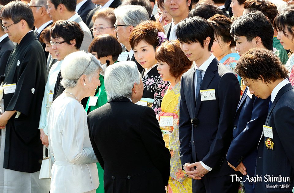 YuzuNews del 25 aprile 2018: Yuzuru ospite allo Spring Garden Party presso l’Imperatore… e altre notizie