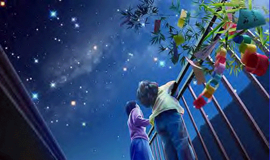 7 Luglio: Tanabata, la festa delle stelle innamorate e dei desideri