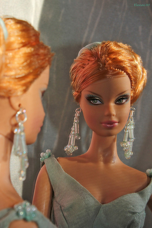 Creazioni per Barbie 12 – Abito da sera turchese